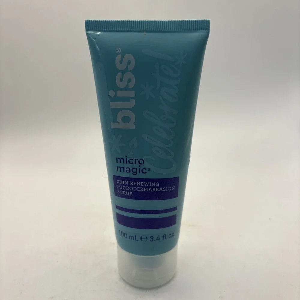 Bliss Micro Magic Skin Renewing Microdermabrasion Scrub Exfoliator 3.4oz Sealed